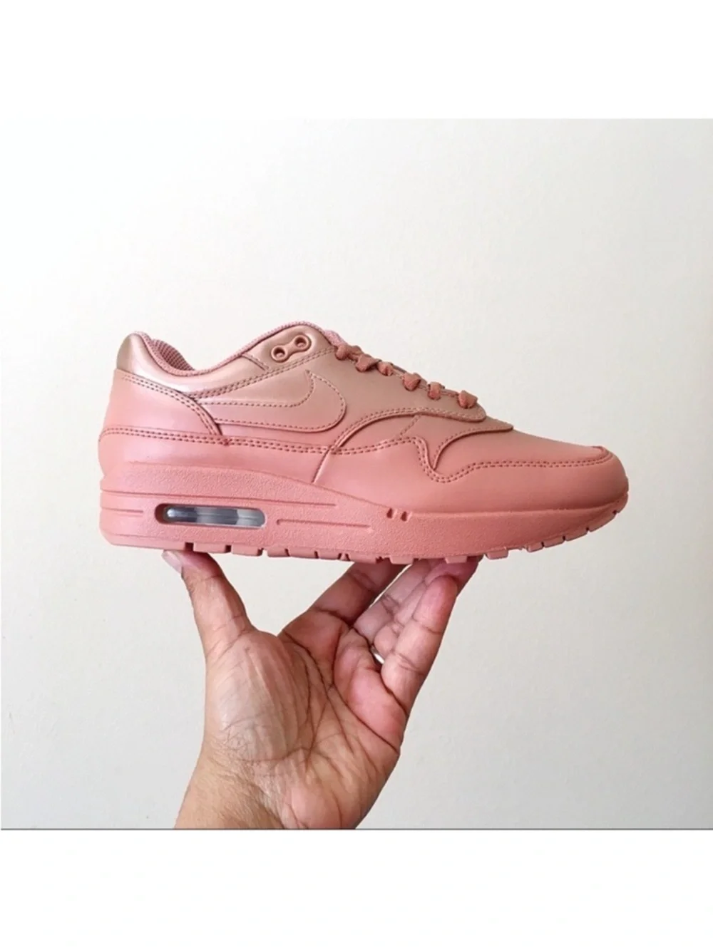 Nike Women's Air Max 1 LX Rose Gold Dusty Pink Women’s Sneakers